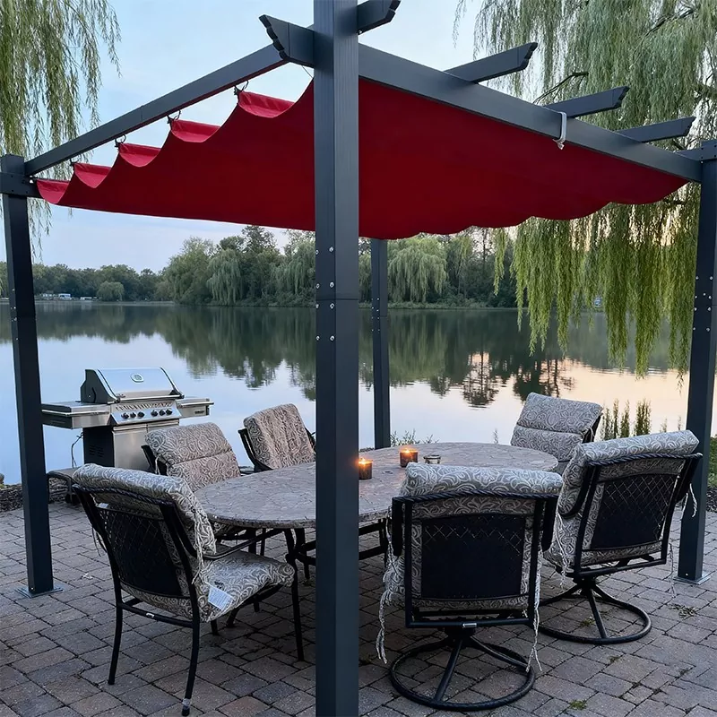 Pergola Barbeku Aluminium