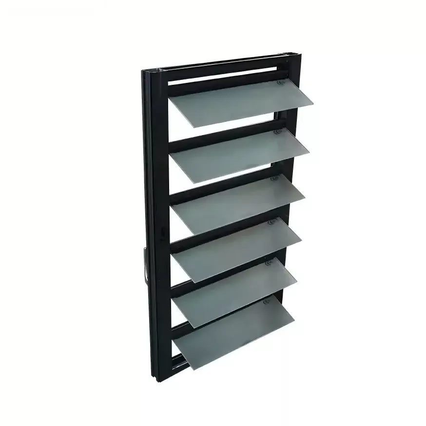 Tingkap Louver Kaca Aluminium