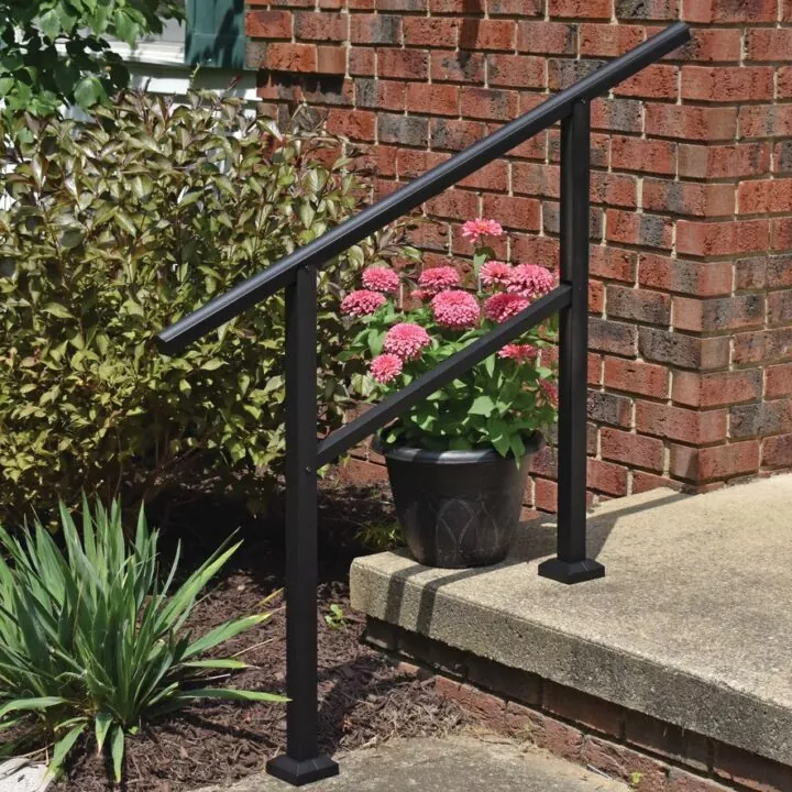 Tangga Aluminium Dengan Handrail