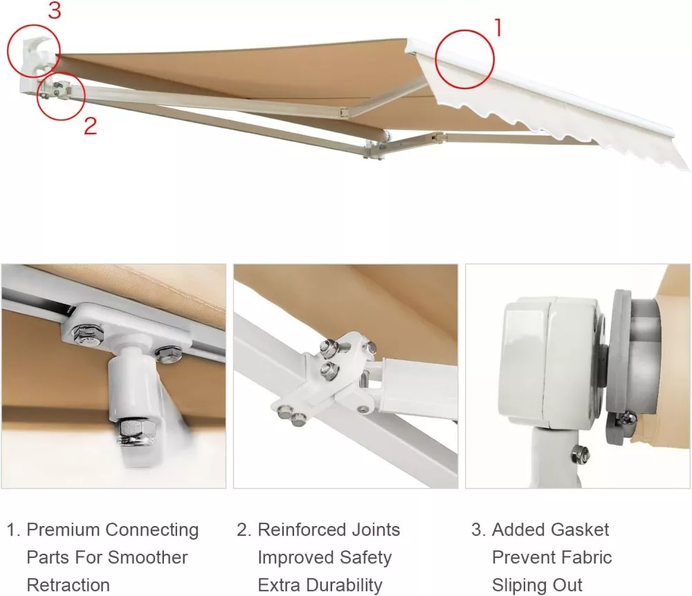 Retractable Porch Awnings