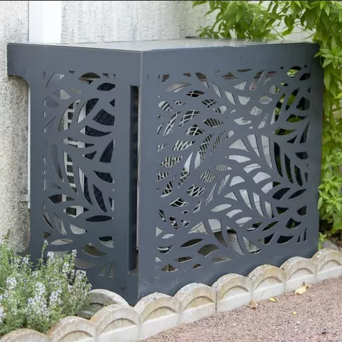 galvanized steel privacy screen