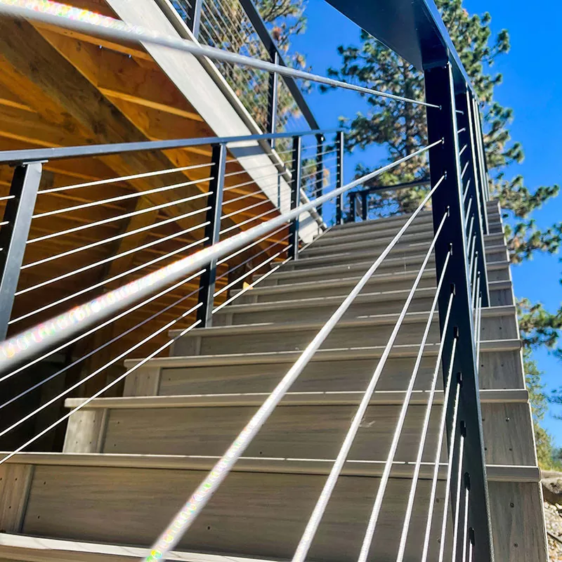 Pegangan Tangan Kawat untuk Tangga